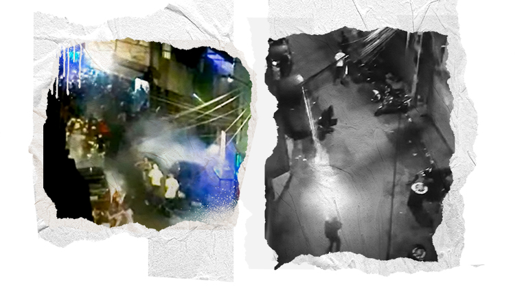 Vecinos de Paraisópolis registraron el momento en que la policía comenzó a disparar gases a los manifestantes que corrían por los callejones. Algunos resultaron heridos y otros murieron asfixiados | Foto: Reproduccion redes sociales